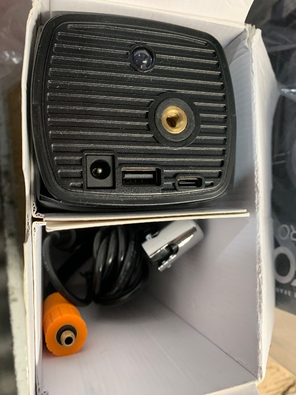 Photo 1 of ***(PARTS ONLY/ NON FUNCTIONAL)***Tire Inflator Portable Air Compressor, 5X Faster Portable Air Pump for Car Tires with Powerful Battery, 180PSI Cordless Air Pump with Digital Pressure Gauge for Cars, Bike & Motorcycle Tires, Ball