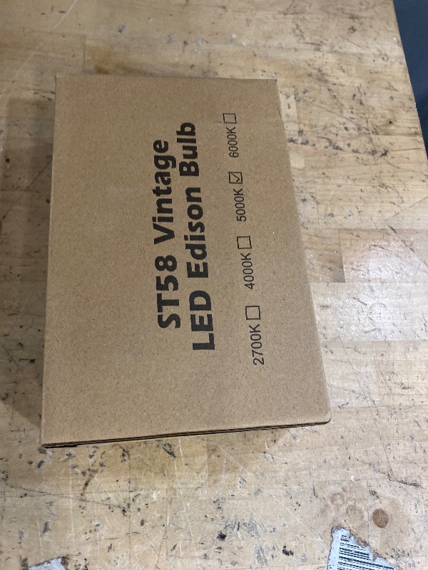 Photo 1 of ?Upgraded? Dimmable LED Light Bulbs 60 watt Soft White, E26 Bulb LED Lights for Bedroom with High Brightness Warm White 5000K, 6W, 90+CRI, Clear Glass, 4 Pack