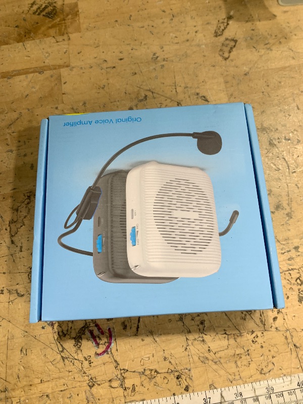 Photo 1 of (Black) Portable Rechargeable Voice Amplifier for Teachers, Coaches, Tour Guides, presentations, and Meetings with a Large Number of attendees