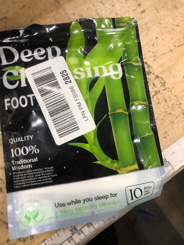 Photo 1 of (30 Pads) Deep Cleansing Foot Pads for Better Sleep, Natural Bamboo Foot Patch | Relieve Stress, Improve Sleep and Relaxation