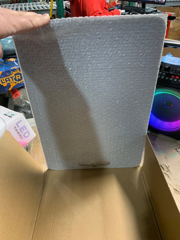 Photo 1 of ***(MINOR DAMAGE/ SEE NOTES FOR DETAILS)***Titanium Cutting Board.100% PureTitanium Cutting Boards For Kitchen.Steel Cutting Boards for Kitchen.Suitable for Kitchen or outdoor Camping TitaniumCutting board (14×10 * 0.08)