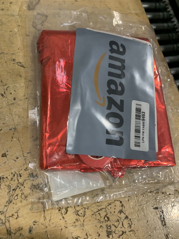 Photo 1 of 10 Pcs Red Star Balloons Explosion Starburst Balloons Foil Cone Balloon Magic for Birthday Wedding Anniversary Party Backdrops Decorations Supplies, 6 Pcs 22Inches and 4 Pcs 27Inches