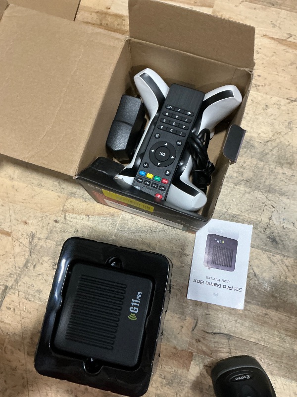 Photo 1 of All8bit G11 Pro Game Box, Classic Video Games with HDMI, Built-in 60 Emulators, 100000+ Games - Plug & Play TV Retro Gaming Console with Upgrade Dual 2.4G Wireless Controllers (256G)