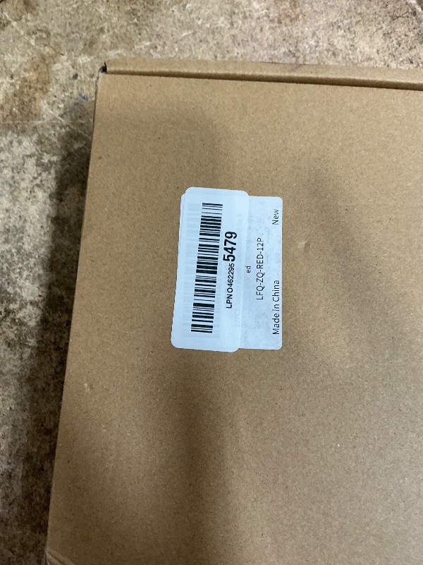 Photo 1 of 12PCS Soccer Bows 8" Soccer Cheer Bow Large Girls Hair Bows Cheerleading Bows Bulk Elastic Band Ponytail Holder for Teen College Football Competition-White Red