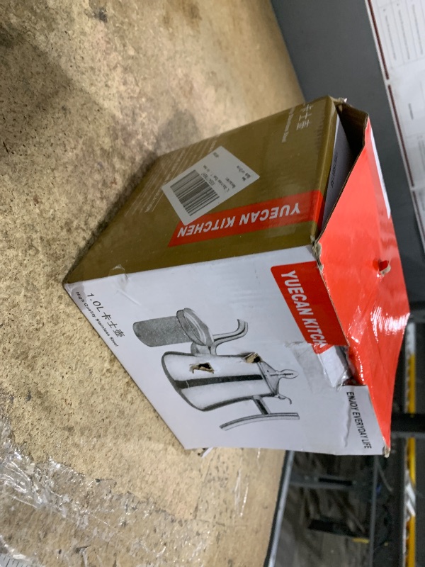 Photo 1 of ***STYLE DIFFERS FROM STOCK PHOTO*** CIYODO Stainless Steel Tea Pot with Strainer Tea Kettle for Home Restaurant Stylish Glossy Finish Handle