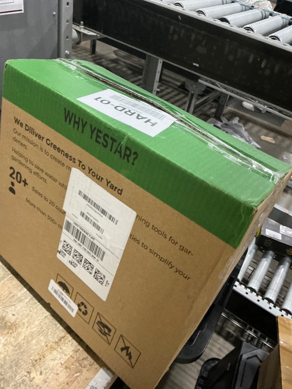 Photo 1 of Garden Water Hose Reel Cart, Holds 65-100 Ft of 5/8 Inch, Wall Mounted Garden Hose Cart, Portable Hose Holder for Convenient Hose Storage and Watering