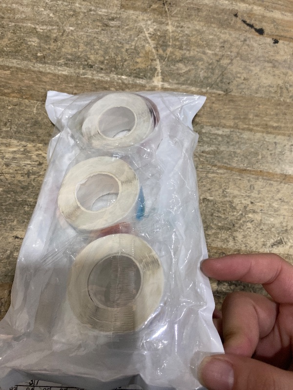 Photo 1 of 1500 Pcs 20 Designs 1inch Thank You Stickers 3 Rolls Elegant Water Assorted Colors Round and Heart-Shaped Labels for Artist Floral Gifts Giveaways Party and Packaging Boutiques Envelope