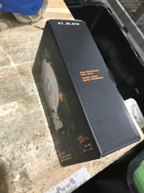 Photo 1 of ***UNTESTED** Western Digital 10TB WD Red Plus NAS Internal Hard Drive HDD - 7200 RPM, SATA 6 GB/s, CMR, 512 MB Cache, 3.5" - WD100EFGX