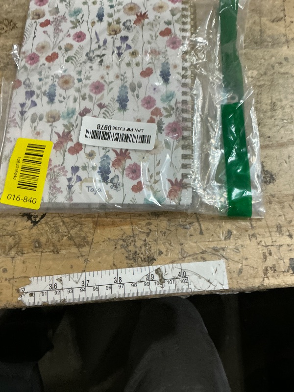 Photo 1 of 2026 Planner, Weekly and Monthly Calendar Planner for Women, Jan 2026 - Dec 2026, Hardcover Planning Agenda book with Tabs, Spiral Bound, Inner Pocket, Perfect for School Office Supplies, 6.3" x 8.5" - Wildflowers