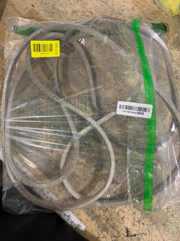 Photo 1 of 1/2 x 150 Mower Belt M154295 M158130, Deck Belt for John Deere Z245 Z425 Z445 Eztrak Kevlar Lawn Mower Belt Fit 44-inch Snow Blower 48-inch Lawn Mower Deck (M158130)