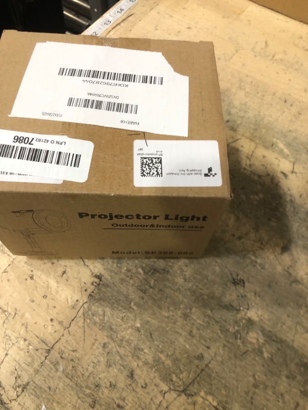 Photo 1 of 12 in 1 Christmas Projector Lights Outdoor,3D Dynamic Christmas Decorations Indoor,Clearer Santa Sleigh HD Patterns Holiday Lights,Waterproof for Window Wall Yard Holiday Decor