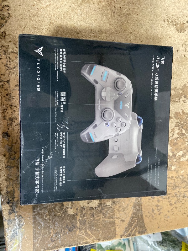 Photo 1 of FLYDIGI APEX 4 Wireless PC Controller Forceflex Joystick Forceadapt Trigger 1000Hz Report Rate Full-Color LCD Display 1500mAh Battery Stereo Vibration PC/Switch/Switch2/TV/Android/Laptop