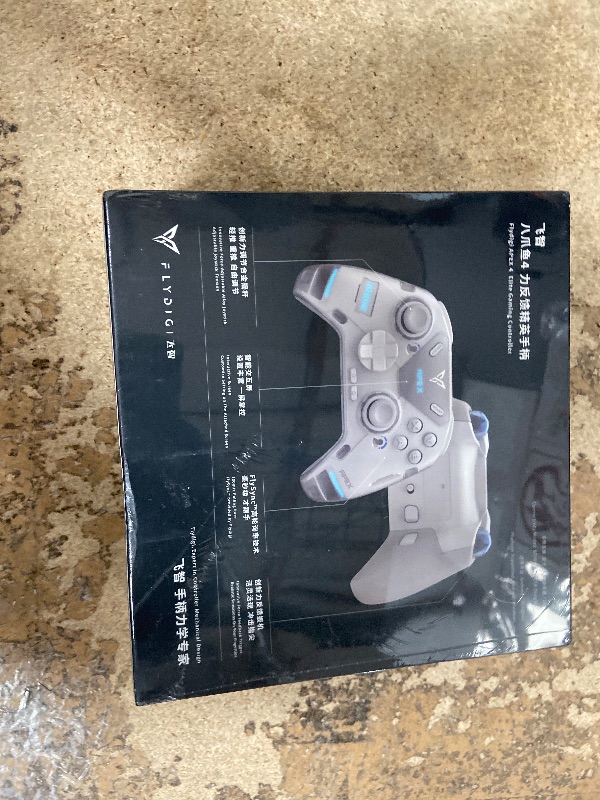 Photo 4 of FLYDIGI APEX 4 Wireless PC Controller Forceflex Joystick Forceadapt Trigger 1000Hz Report Rate Full-Color LCD Display 1500mAh Battery Stereo Vibration PC/Switch/Switch2/TV/Android/Laptop