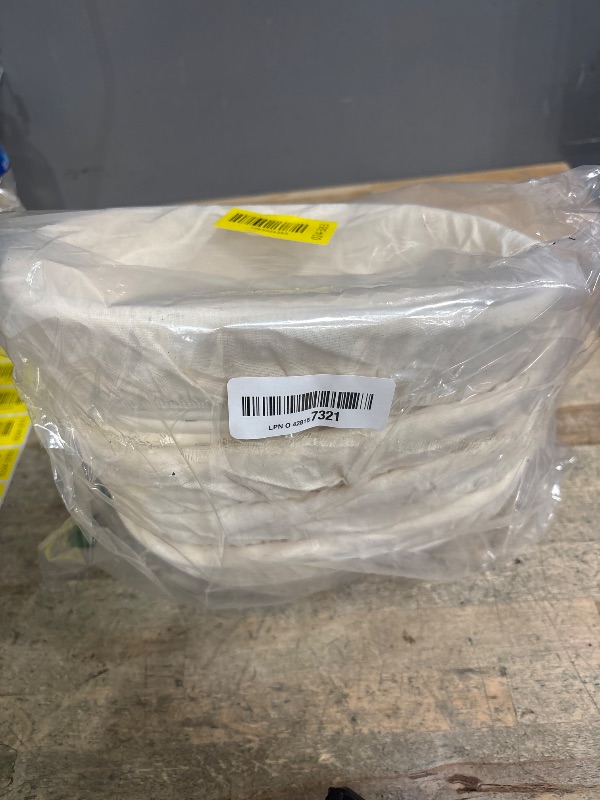 Photo 1 of 10 inch Oval Banneton Bread Proofing Basket Sourdough Bread Baking Supplies Set of 4 Sourdough Starter Kit Baking Gifts