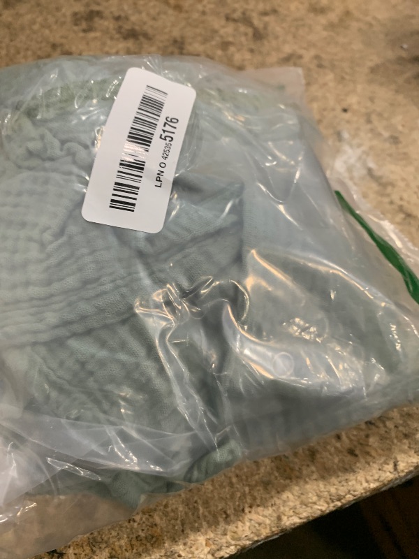 Photo 1 of 100% Muslin Cotton Car Seat Cover Baby, Carseat Canopy Cover, Universal Fit Stroller Covers for Boys and Girls (Roman Green)