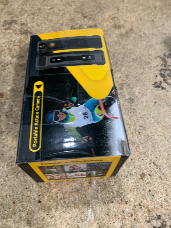 Photo 1 of 1080P HD Action Camera with Audio and Video Recording, Portable Mini Body Camera with 64GB Memory Card and Night Vision, Wearable Body Worn Cam with Riding Installation Tool for Security, Daily Record