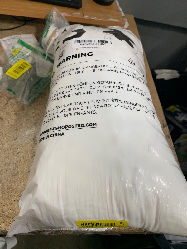 Photo 1 of ***STYLE MAY DIFFER/ DIRTY*** Osteo Enjoy Pain Relief Sleeping Cervical Neck Pillow, Ergonomic Contour Zoned Fits Side Sleeper, Non-Temperature Affected Memory Foam Pillows, Q-max Cooling Pillow Support Back Stomach Sleepers