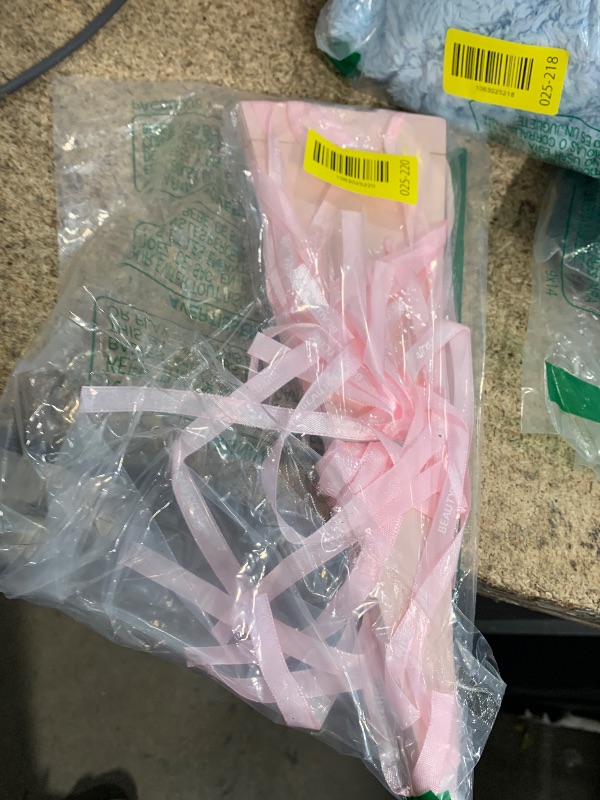 Photo 1 of 12 Pcs Flower Bags for Bouquets Single Rose Sleeve Box Transparent Triangle Rose Bag DIY Flower Wrapping Paper for Graduation Wedding Birthday Floral Arrangement (Pink)