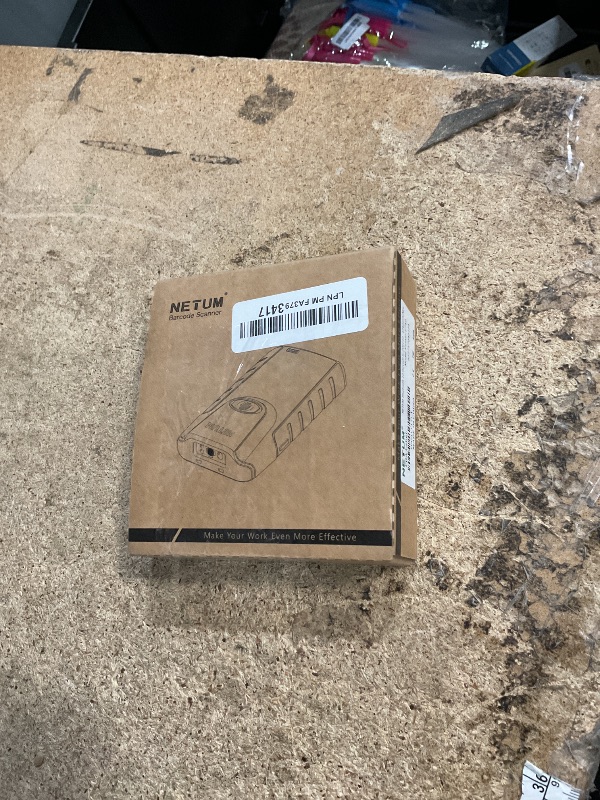 Photo 1 of NETUM Bluetooth 1D Barcode Scanner, 3-in-1 Small Portable CCD Bar Code Reader Automatic Wireless Gun Scan Back Clip Work with Tablet iOS Android Windows MacOS for Warehouse Inventory POS (1D - E740)