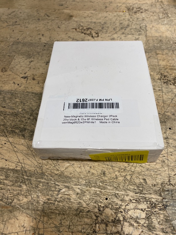 Photo 1 of [Apple MFi Certified] 2Pack 6FT Mag-Safe Wireless Charger, 15W Fast Magnetic Pad with USB-C Block for iPhone 17/16/15/14/13/12 (Air/Pro/Max/Plus) & AirPods 4/3/2/Pro/Pro2 - Apple Wireless Charging Kit