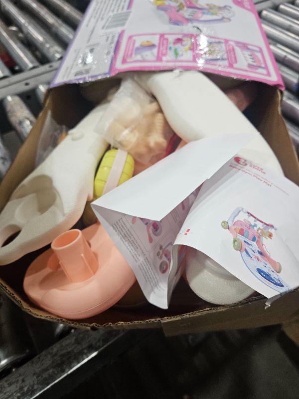 Photo 1 of ***MISSING MAT - PARTIAL SET ***2 in 1 Baby Gym Play Mat with Walker, Kick and Play Piano Gym Activity for Boys Girls, Musical Activity Center Tummy Time Mat for 0-3-6-12-18 Months, Learning Walker Play Gym for Infant Toddler Gift