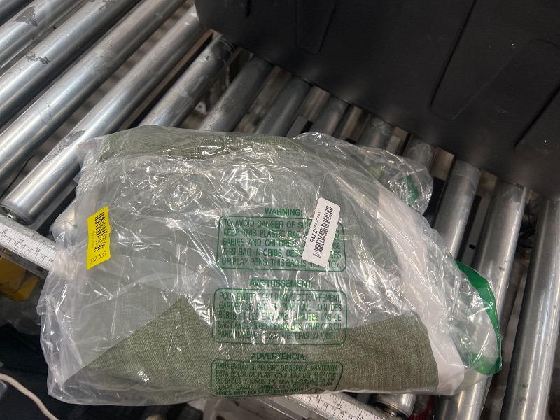 Photo 1 of (1 panel) Loden 105 Inch Long Blackout Curtains Olive Green Thick Linen Pinch Pleated Curtains 2 Panels for Bedroom Living Room Darkening Light Blocking Pinch Pleat Back Tab 105 Inch Window Drapes Olive Green