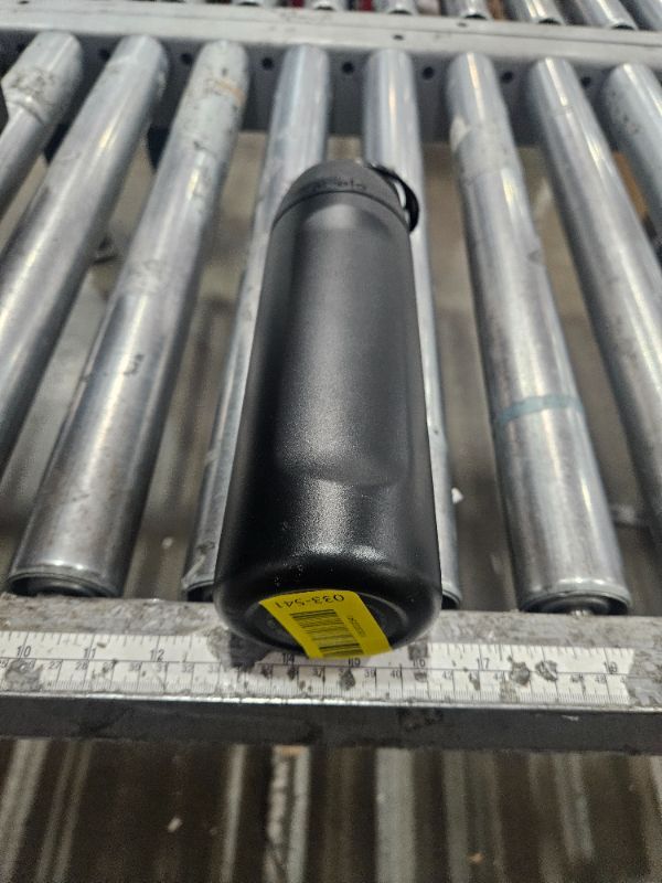 Photo 1 of ** SCRATCHED*** Owala FreeSip Insulated Stainless Steel Water Bottle with Straw, BPA-Free Sports Water Bottle, Great for Travel, 24 Oz, Very, Very Dark