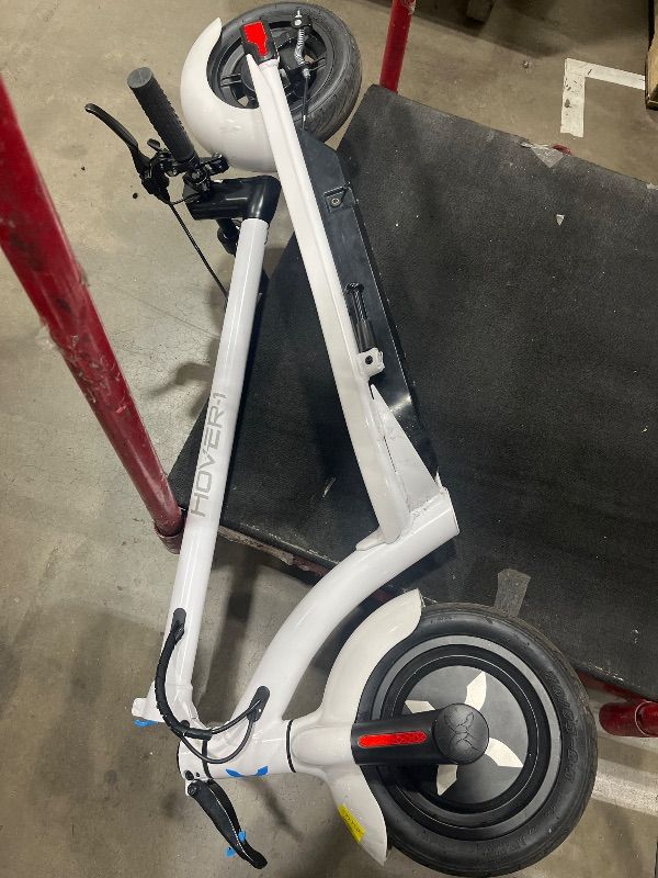 Photo 1 of Hover-1 Alpha Foldable Electric Scooter with 450W Brushless Motor, 18 mph Max Speed, 10” Air-Filled Tires and 12 Mile Range