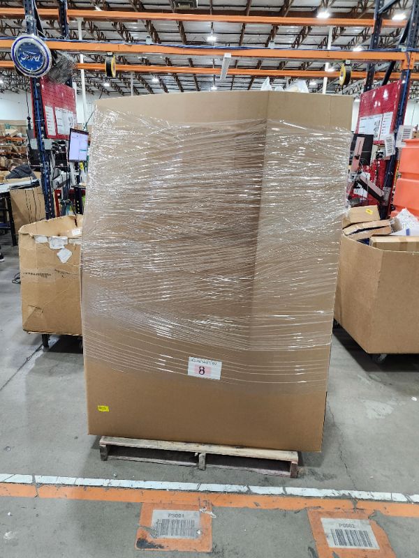 Photo 1 of
Box Size: 6-Foot Apparel Pallet (Truck/Trailer Pickup Only) | Our largest variety offering, this 6-foot pallet includes approximately 300-400 apparel items, just like those we auction individually. All items are uninspected and sourced from return center