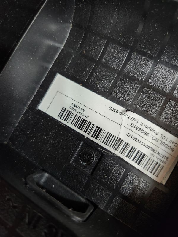 Photo 1 of *************SCREEN DESTROYED, NON-FUNCTIONAL, MISSING ACCESSORIES, FINAL SALE*****************
TCL 98-Inch Q65 QLED 4K UHD Smart TV with Google TV (98Q651G, 2024 Model) Dolby Vision, Dolby Atmos, HDR Pro+, Game Accelerator Enhanced Gaming, Voice Remote, 