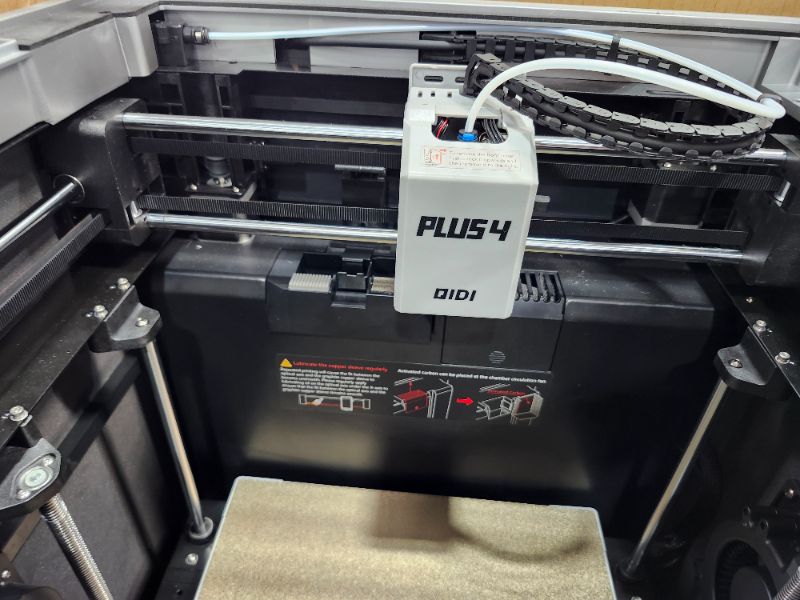 Photo 1 of ***parts only***
QIDI PLUS4 3D Printer, Max 600mm/s High-Speed Printing, 65? Chamber Heat, Fully Auto Leveling, 370°C Direct Extruder with Integrated Nozzle, Support PPS-CF Filaments, Large Print Size 12"x12"x11"