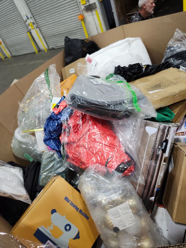 Photo 1 of 
Box Size: 6-Foot Pallet (Truck/Trailer Pickup Only) | Our largest variety offering, this 6-foot pallet includes approximately 300-400 items, just like those we auction individually. All items are uninspected and sourced from return centers, often with re