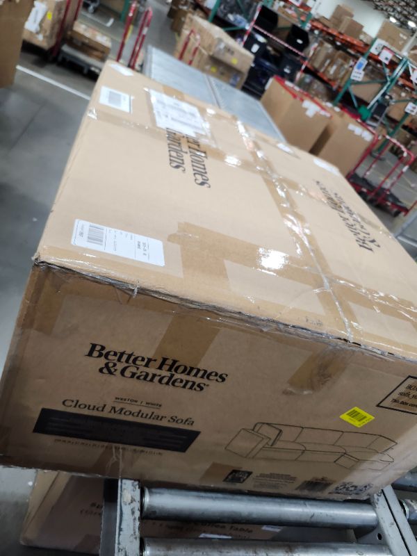 Photo 1 of **************INCOMPLETE ITEM, THIS IS ONLY BOX #4 OUT OF 4 TOTAL************
Better Homes & Gardens Modular Sofa