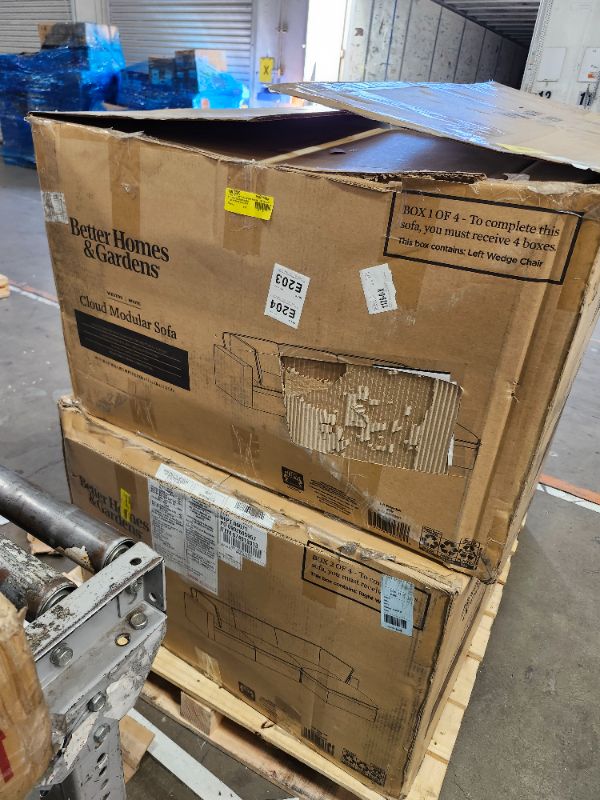 Photo 1 of **************INCOMPLETE ITEM, THIS IS ONLY BOXES #1 AND #2 OUT OF 4 TOTAL************ Better Homes & Gardens Modular Sofa
