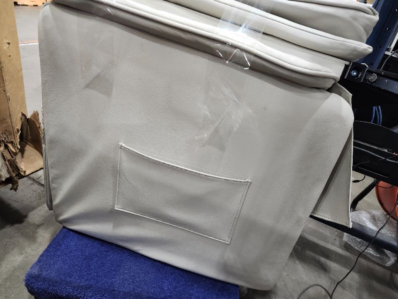 Photo 1 of *************MOTOR DOESNT WORK*****************
Liftsync Recliner Chair?Electric Adjustable PU Leather Recliner with Remote Control and Padded Backrest,Recliner Single Sofa Seat with Thick Seat Cushion for Living Room Bedroom Home Theater (Beige)