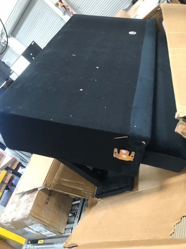 View 4 of Pullout sofa only.. my sing boxes HONBAY Sectional Sleeper Sofa with Pull Out Bed, Velvet L Shaped Couch with Storage Seat, Modular Sectional Couches for Living Room, Black