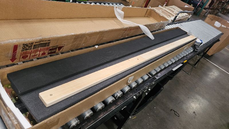 Photo 1 of ***BOX 2 OF 2 ONLY***FAVSH Full Size Upholstered Platform Bed with Trundle & 2 Drawers and 1 Sets of USB, Linen Fabric Full and Twin Double Bed w/LED Lights with APP for Bedroom,Dark Gray