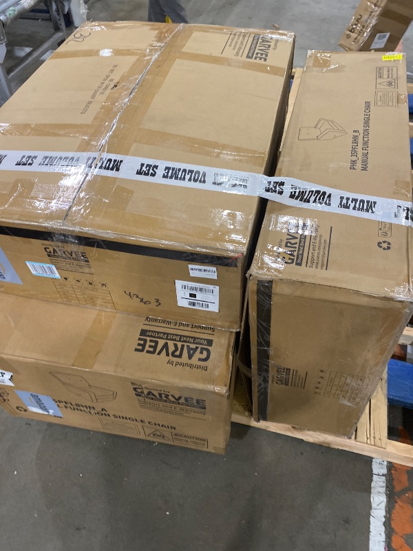 Photo 2 of Two Garvee Nursery Recliner Chair, 360° Swivel Rocking Glider Chair for Adults with Adjustable Backrest & Footrest, Cozy Corduroy Upholstered Armchair for Living Rooms, Bedrooms, Apartments, Light Brown