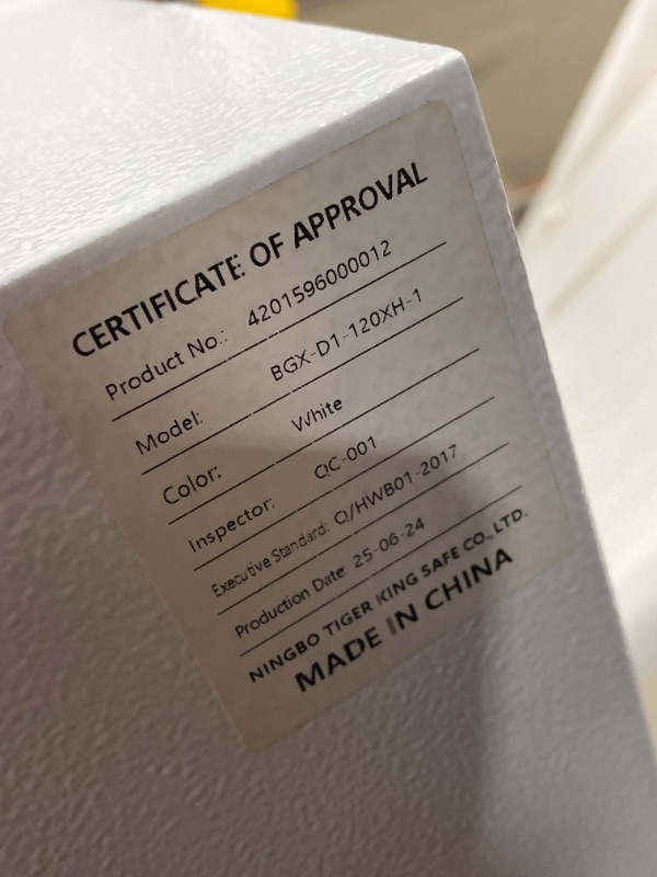 Photo 1 of ?US STOCK?TIGERKING 11.5 Cubic Feet Extra Large Heavy Duty Safe Box, Home Safe with Double Safety Key Lock and Separate Lock Box, Digital safe with 3 Removable Shelf for Home Hotel Office,180lbs