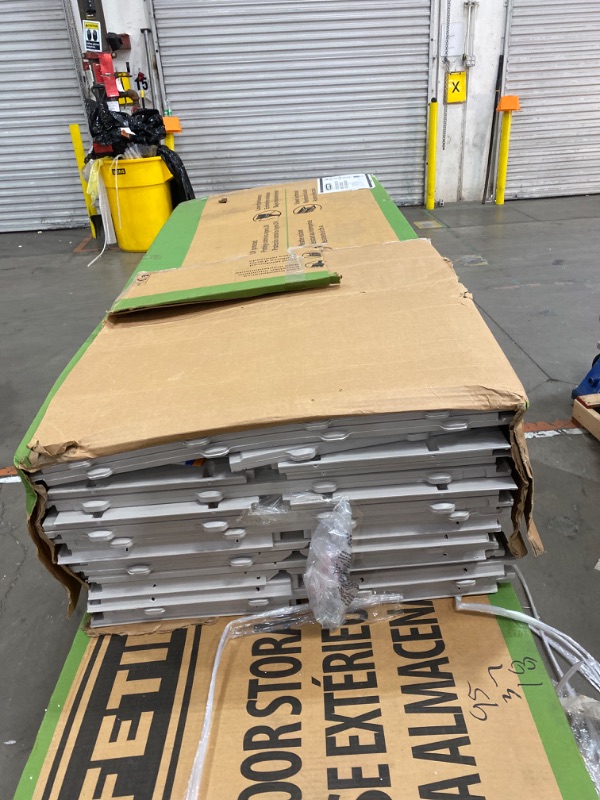 Photo 1 of ** UNKNOWN OF MISSING PARTS OR BOXES ***Lifetime 6446 Outdoor Storage Shed, 8 x 15 Foot, Desert Sand