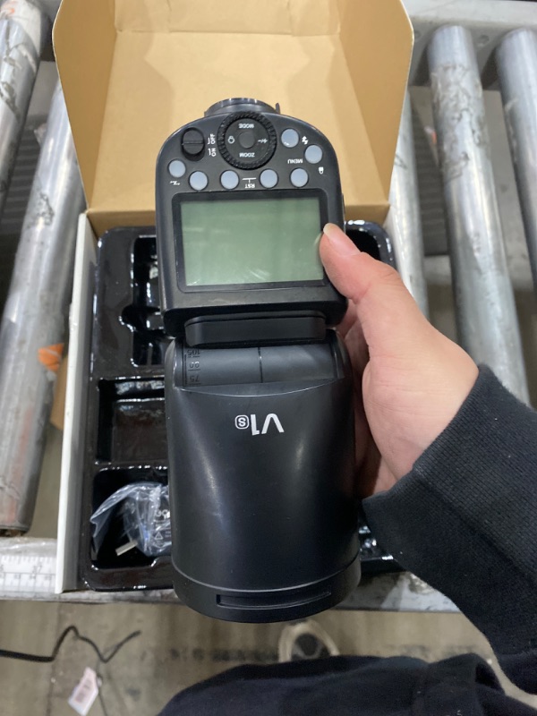 View 2 of ***PARTS ONLY***GODOX V1 V1-S Flash for Sony, 76Ws 2.4G TTL Speedlite for Sony HSS 1/8000s, 480 Full Power Shots, Rechargeable Li-ion Battery, 1.5s Recycle Time, 10 Levels LED Modeling Lamp
