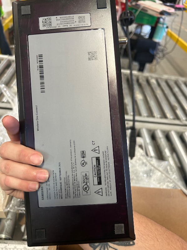 Photo 1 of ** POWERS ON ***Samsung 65-Inch Class The Frame Pro LS03FW 4K Neo QLED Mini LED Smart TV (2025 Model) Slim Fit Wall Mount, Modern Frame Design, Wireless One Connect, NQ4 AI Gen3 Processor, Art Mode, Alexa Built-in