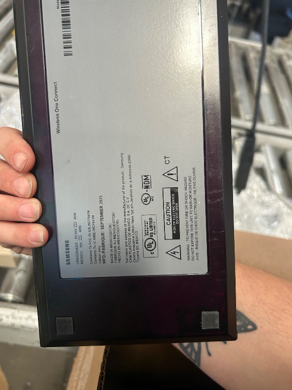 Photo 1 of ** POWERS ON ***Samsung 65-Inch Class The Frame Pro LS03FW 4K Neo QLED Mini LED Smart TV (2025 Model) Slim Fit Wall Mount, Modern Frame Design, Wireless One Connect, NQ4 AI Gen3 Processor, Art Mode, Alexa Built-in