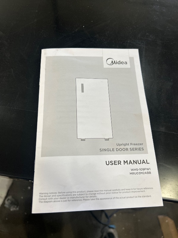 Photo 1 of Midea single door upright freezer 