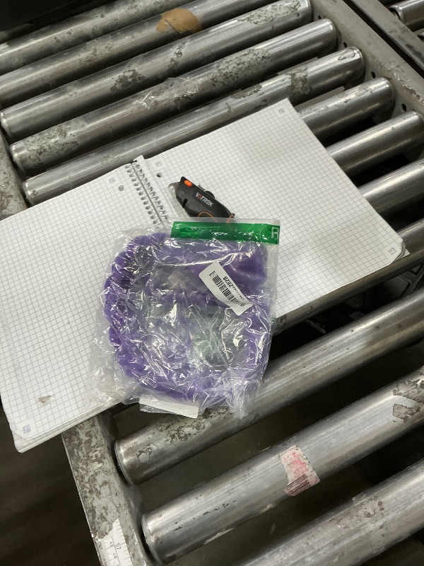 Photo 1 of 1 24 inch Synthetic Braiding Hair Extensions, Purple Pre-Stretched Braiding Hair for Girls for Box Braids, Halloween Cosplay Party