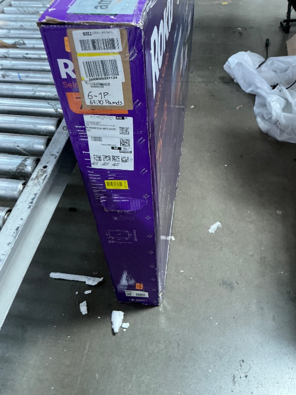 Photo 1 of Roku Smart TV 2025 – 75-Inch Select Series, 4K HDR TV – RokuTV with Enhanced Voice Remote – Flat Screen LED Television with Wi-Fi for Streaming Live Local News, Sports, Family Entertainment