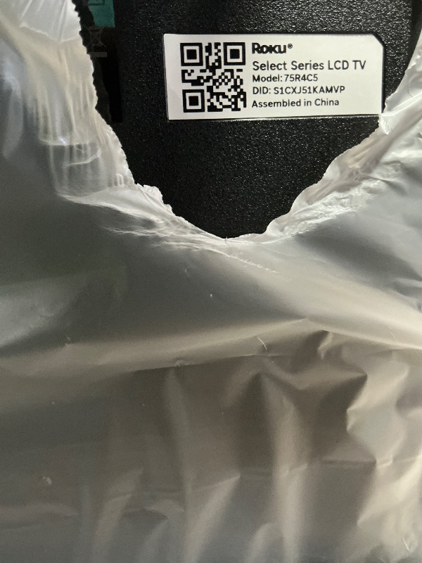 Photo 1 of Roku Smart TV 2025 – 75-Inch Select Series, 4K HDR TV – RokuTV with Enhanced Voice Remote – Flat Screen LED Television with Wi-Fi for Streaming Live Local News, Sports, Family Entertainment