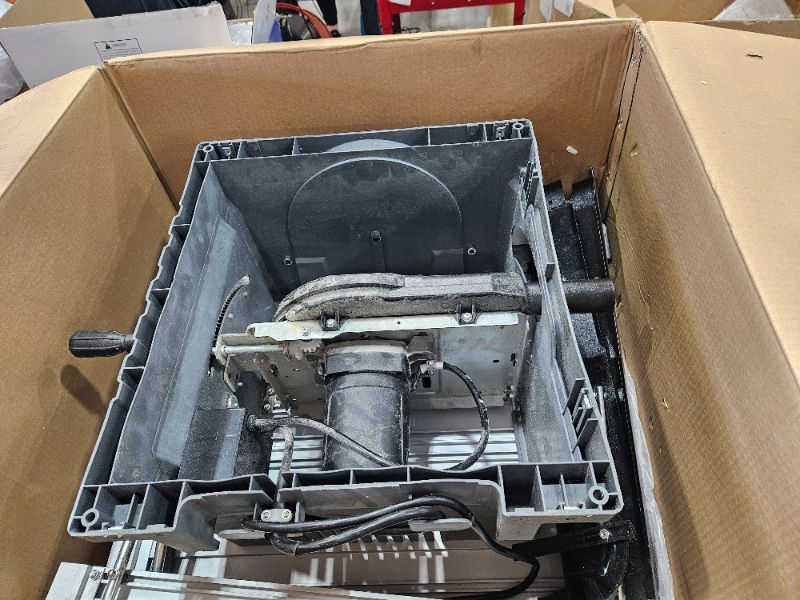 Photo 1 of 10 Inch Table Saw with Stand, 15 Amp 5000RPM Portable Table Saw, 90°Cross Cut & 0-45°Bevel Cut, Adjustable Depth, Multifunctional Saw for Woodworking, Metal, Plastic, Grey