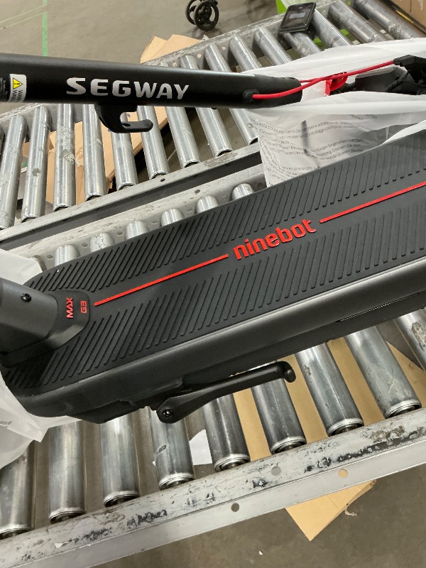 Photo 1 of Segway Ninebot Max G3 Electric Scooter, 28 mph Top Speed w/ 50 Miles Max Range, 2000W Peak Motor, Dual Hydraulic Suspension, Fast Charging Scooter for Adults and Teens, UL-2272 2271 Certified