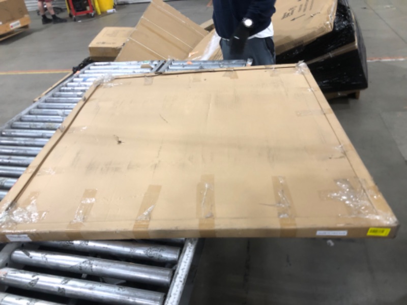 Photo 2 of Audio-Visual Direct 48" Tempered Glass Table Top with Rounded Edge 5/16" Thick